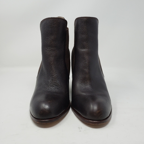 Corso Como Lexy Wedge pebbled leather booties size 11 - Picture 3 of 10